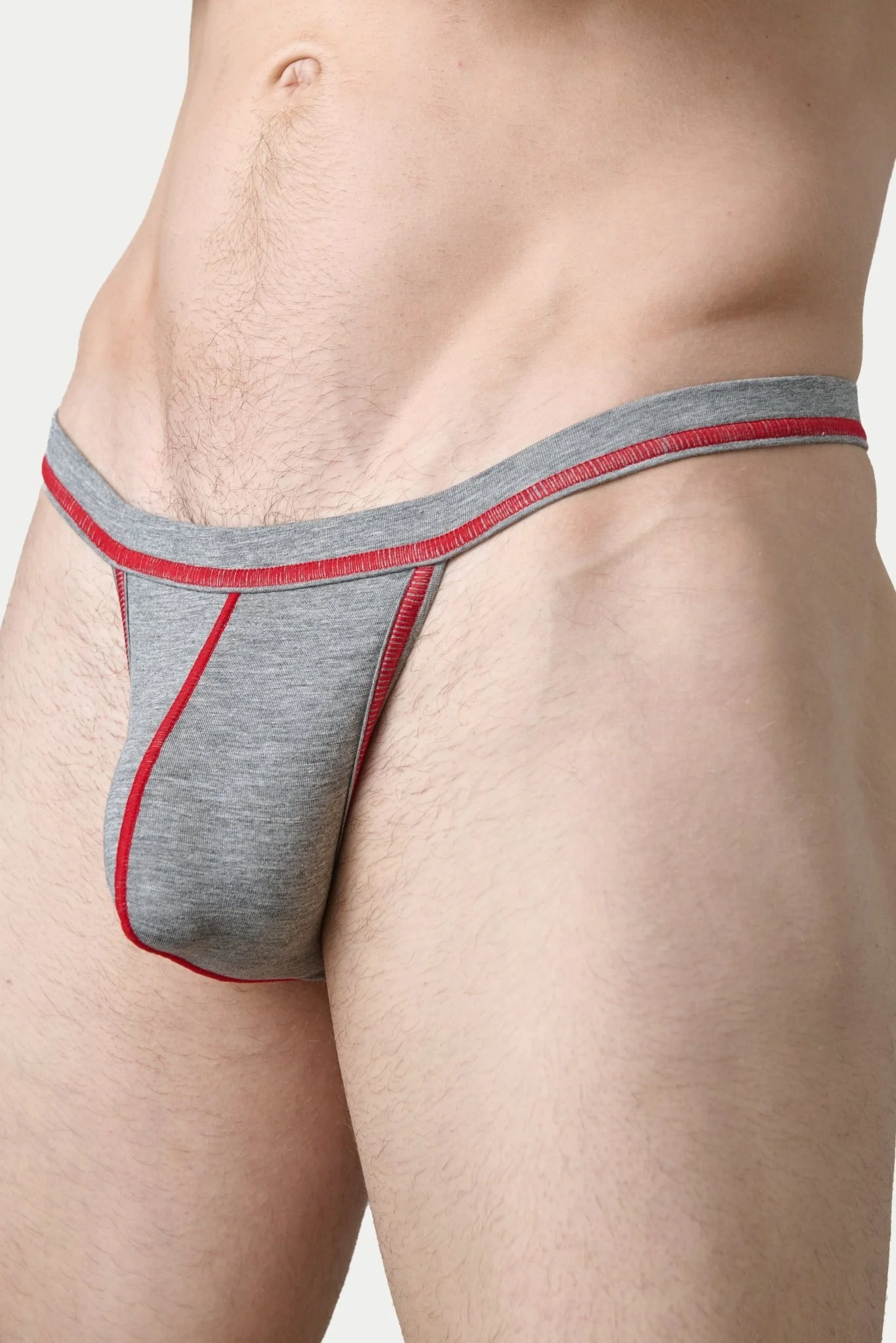 ACCENT Thong - Heather Gray - Image 5