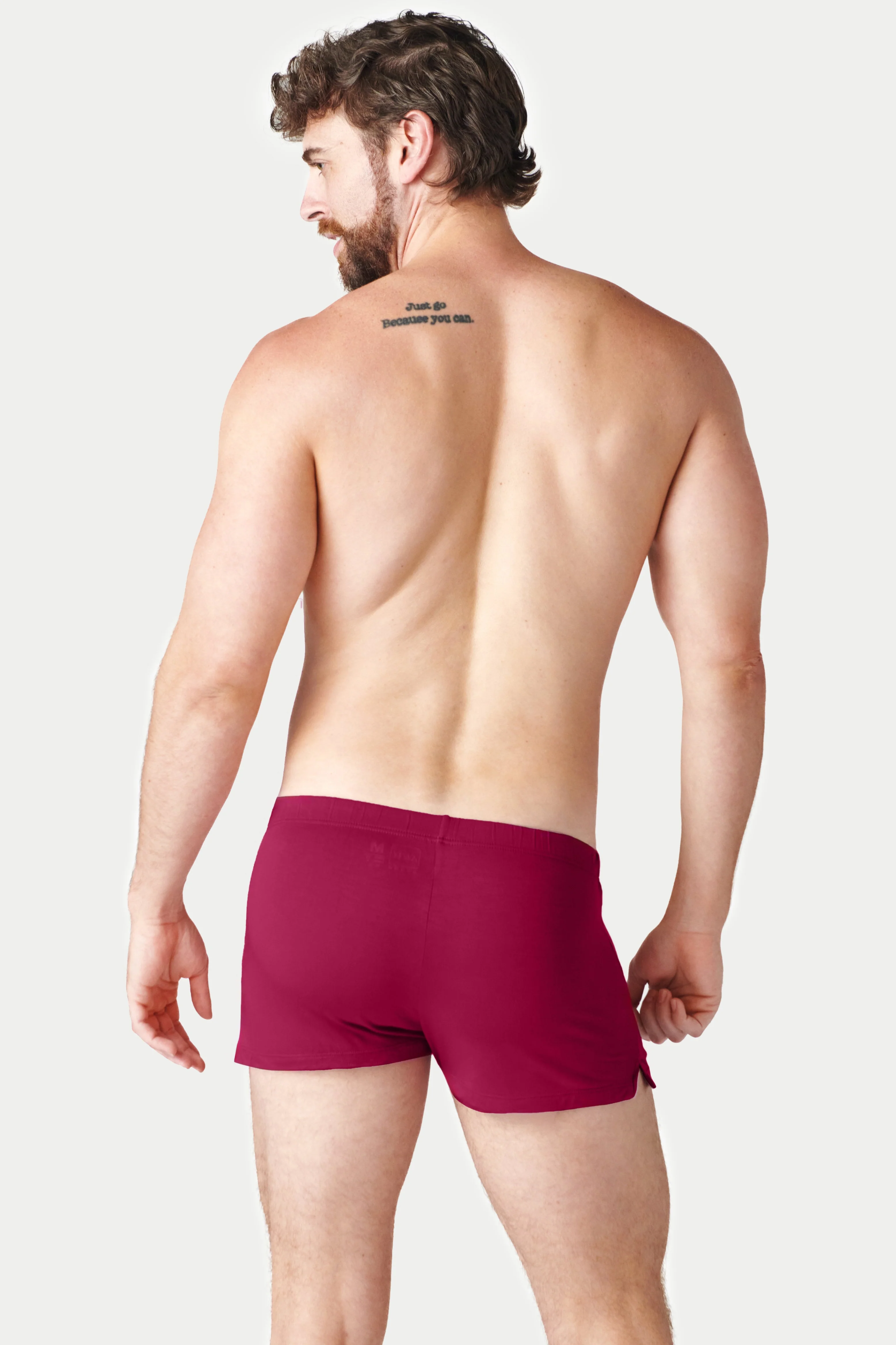 FUSION Jock Boxers - Berry Red - Image 3