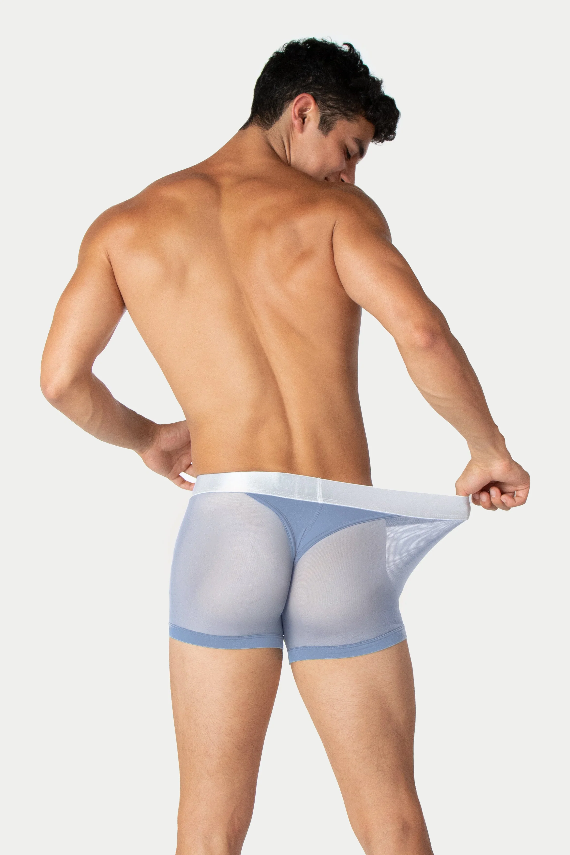 REVEAL Thong Trunks V2 - Steel Blue