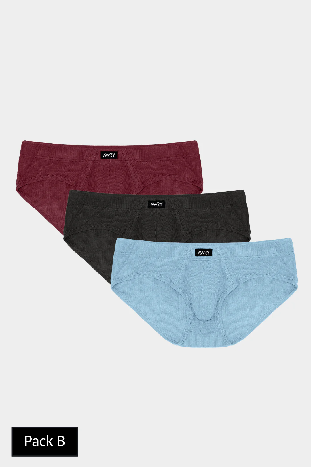 3 Pack TEXTURE Briefs - Image 3
