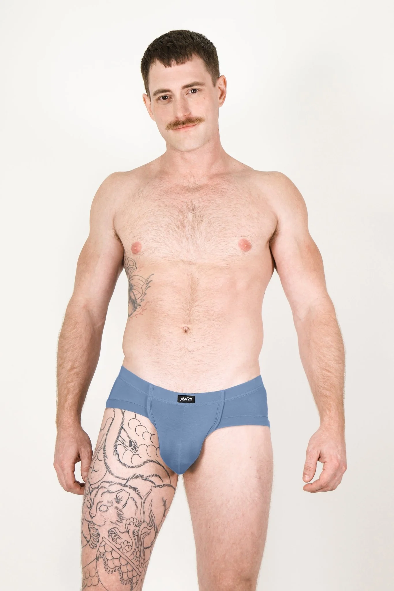VOGUE Briefs - Steel Blue - Image 3