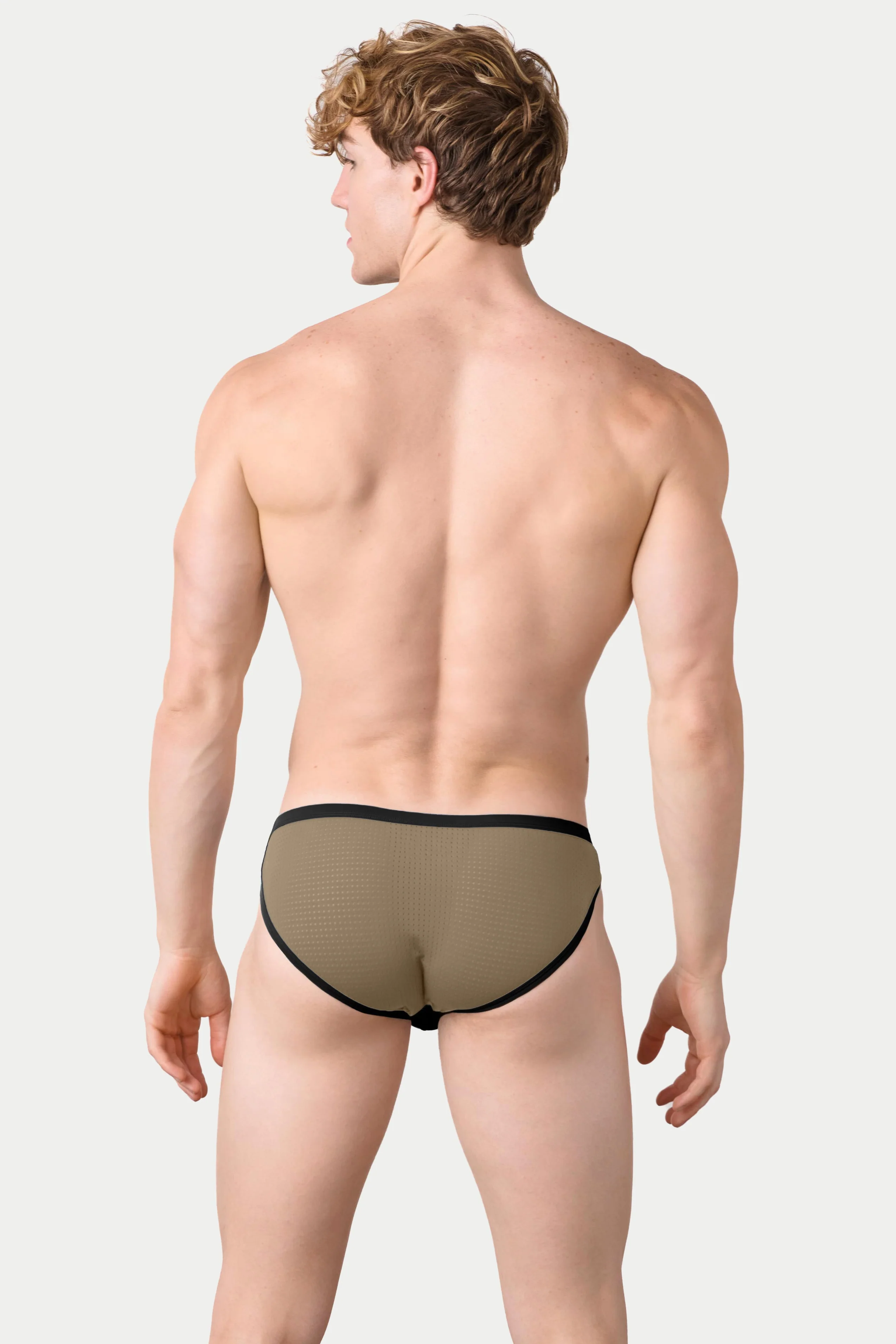 AERO Bikini Briefs - Moss Black - Image 4