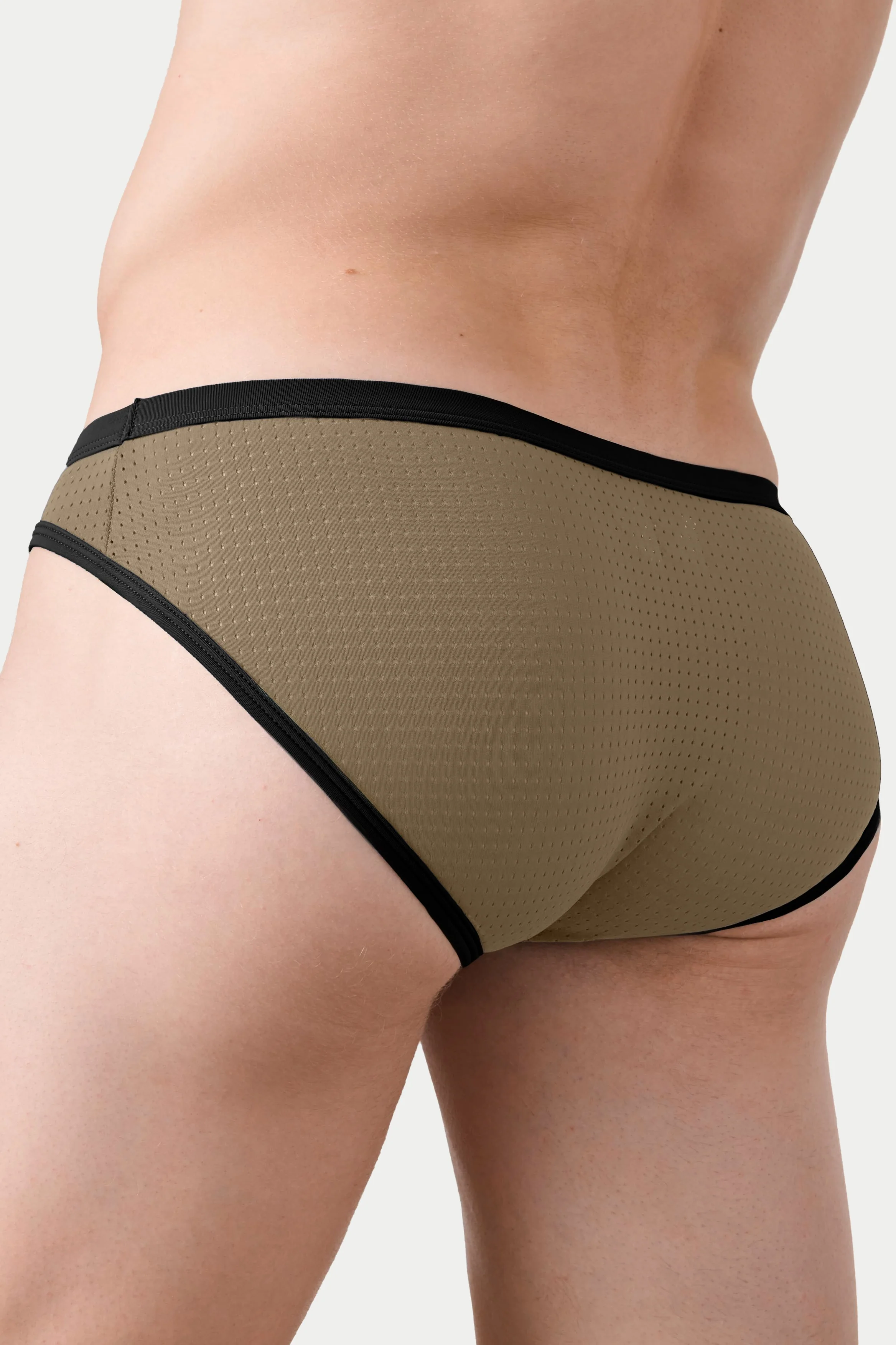 AERO Bikini Briefs - Moss Black - Image 5