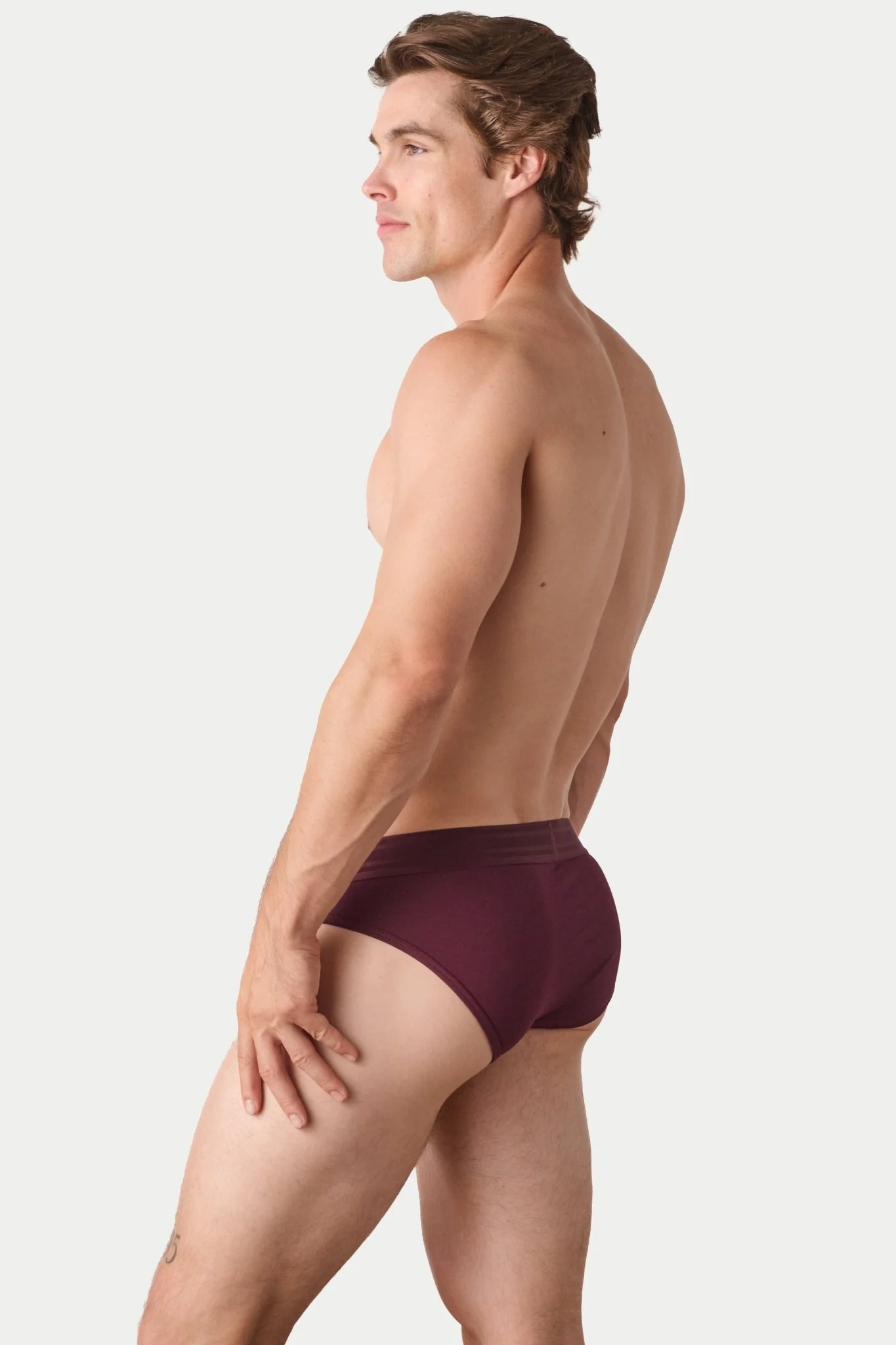 AXIS Briefs - Merlot - Image 4
