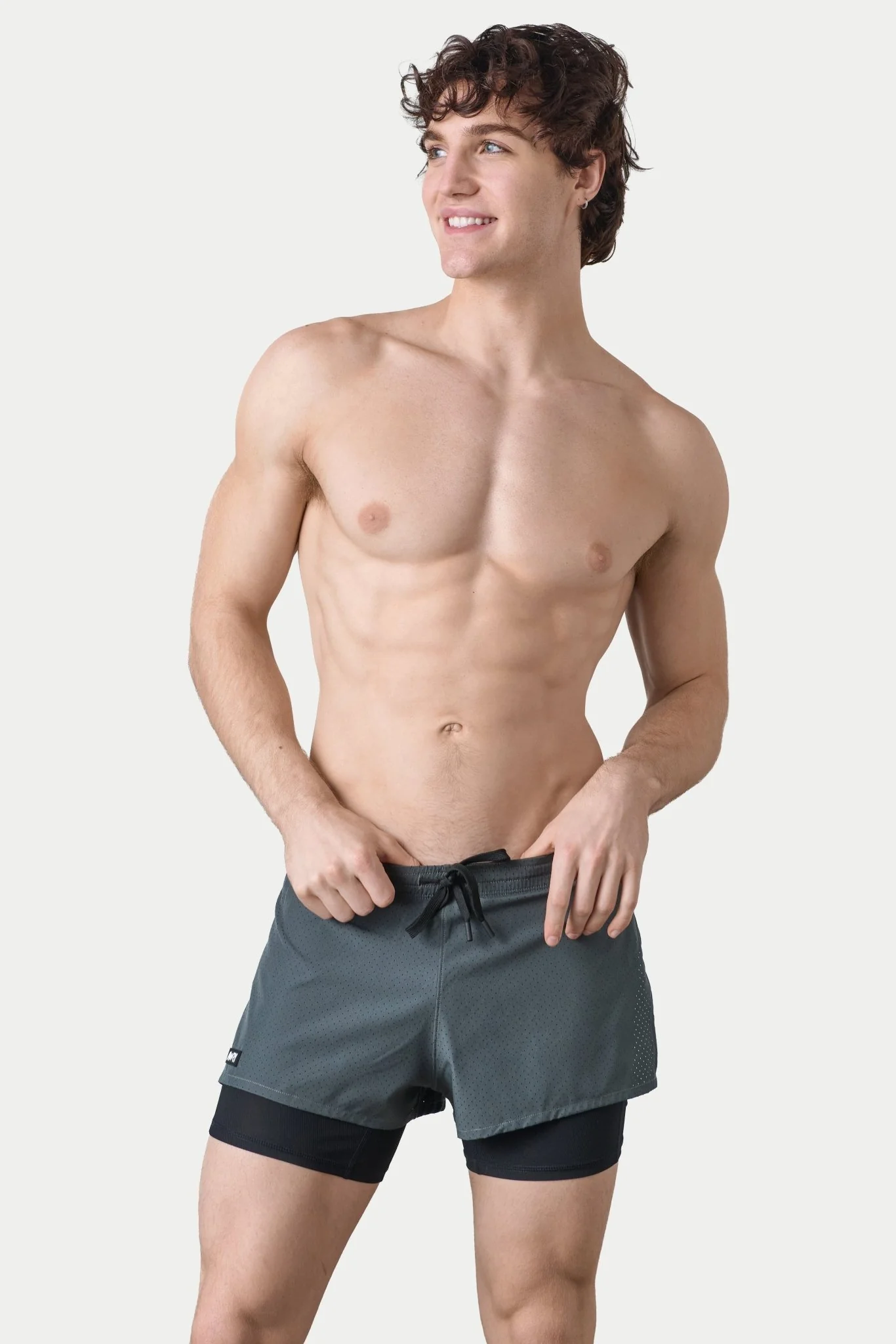 BREEZE Liner Shorts - Gray