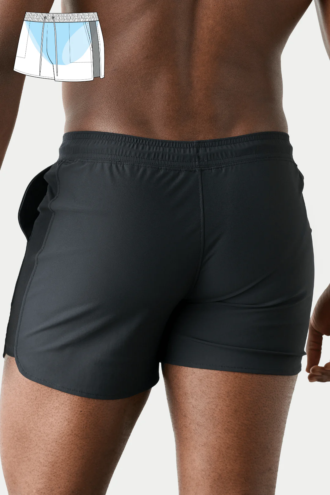 EDGE Shorts - Black - Image 7