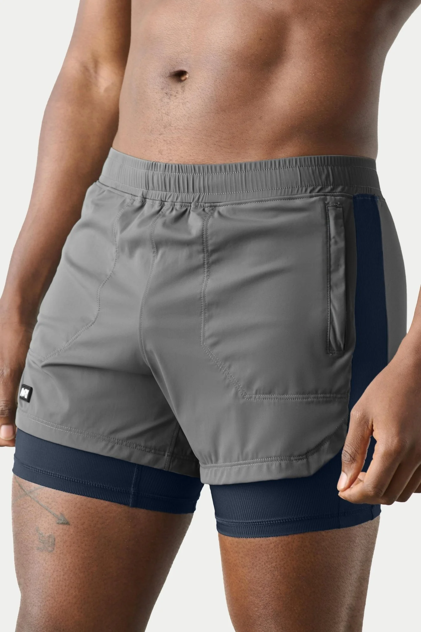 FLEX Shorts V2 - Anchor Gray - Image 5