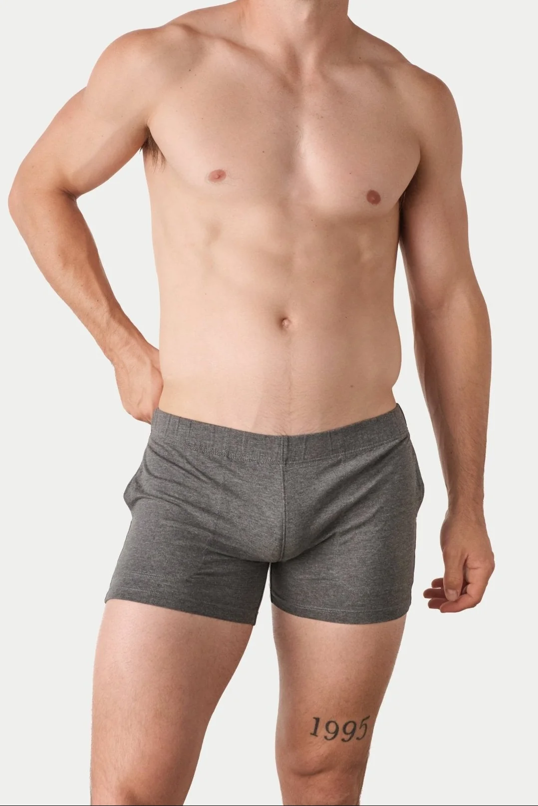 FLOW 4 Inch Shorts V2 - Heather Gray - Image 4