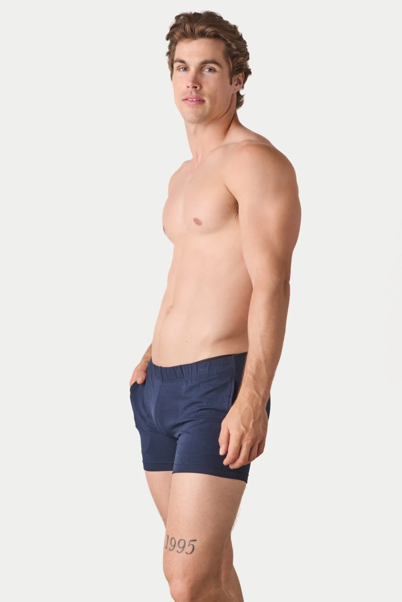 FLOW 4 Inch Shorts V2 - Navy - Image 4