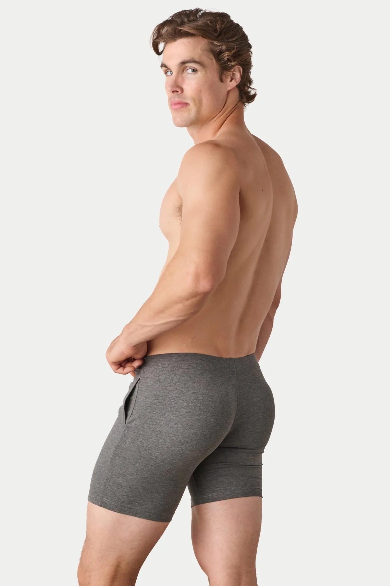 FLOW 6 Inch Shorts V2 - Heather Gray - Image 2