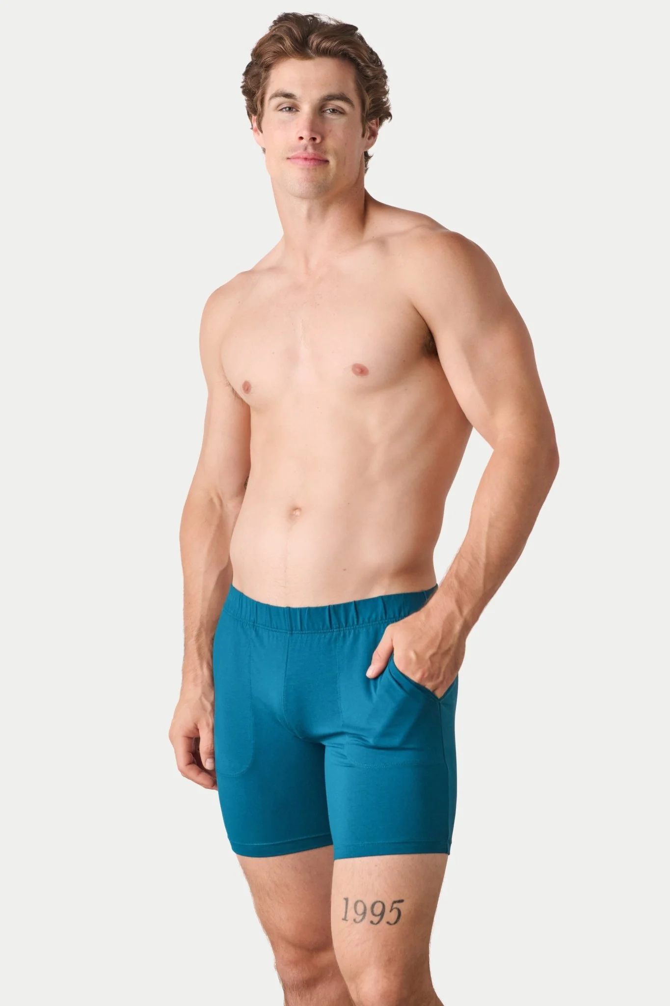 FLOW 6 Inch Shorts V2 - Teal - Image 3