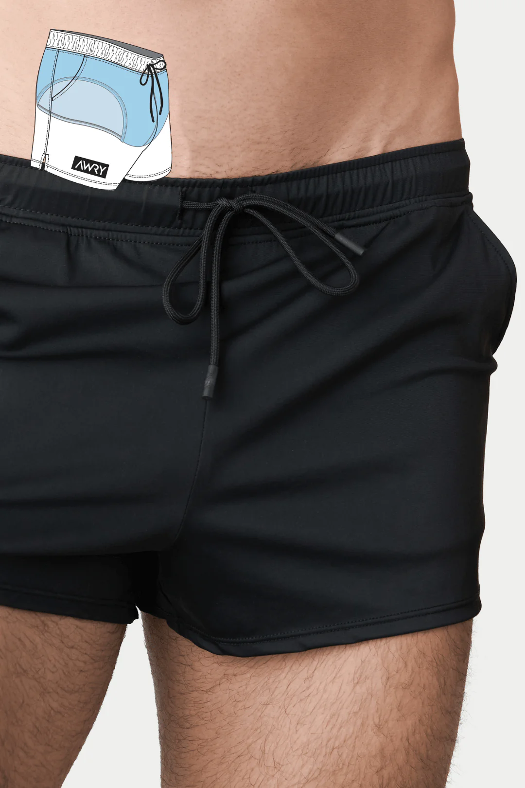 HYBRID Shorts - Black - Image 9