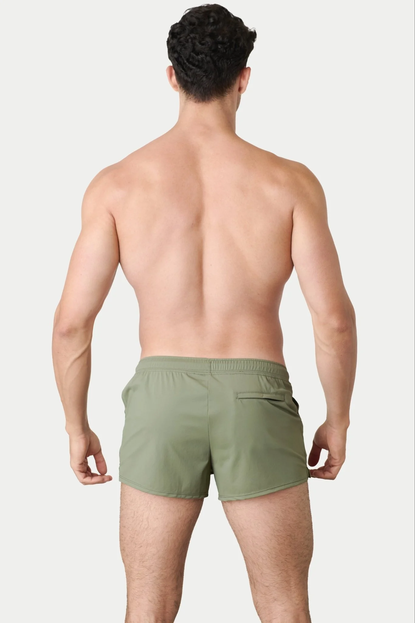 HYBRID Shorts - Moss Green - Image 4