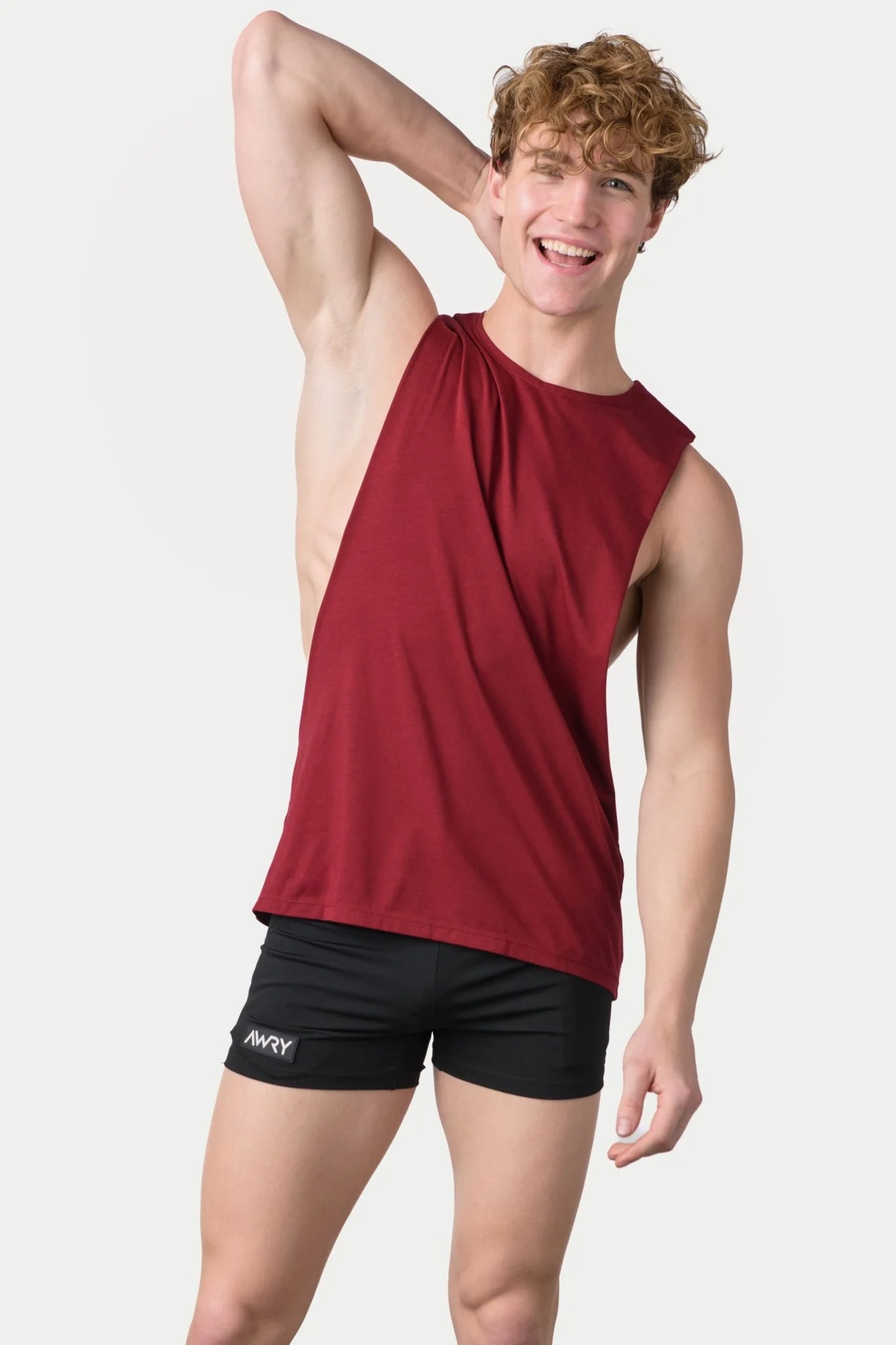 IMPACT Tank - Maroon - Image 4