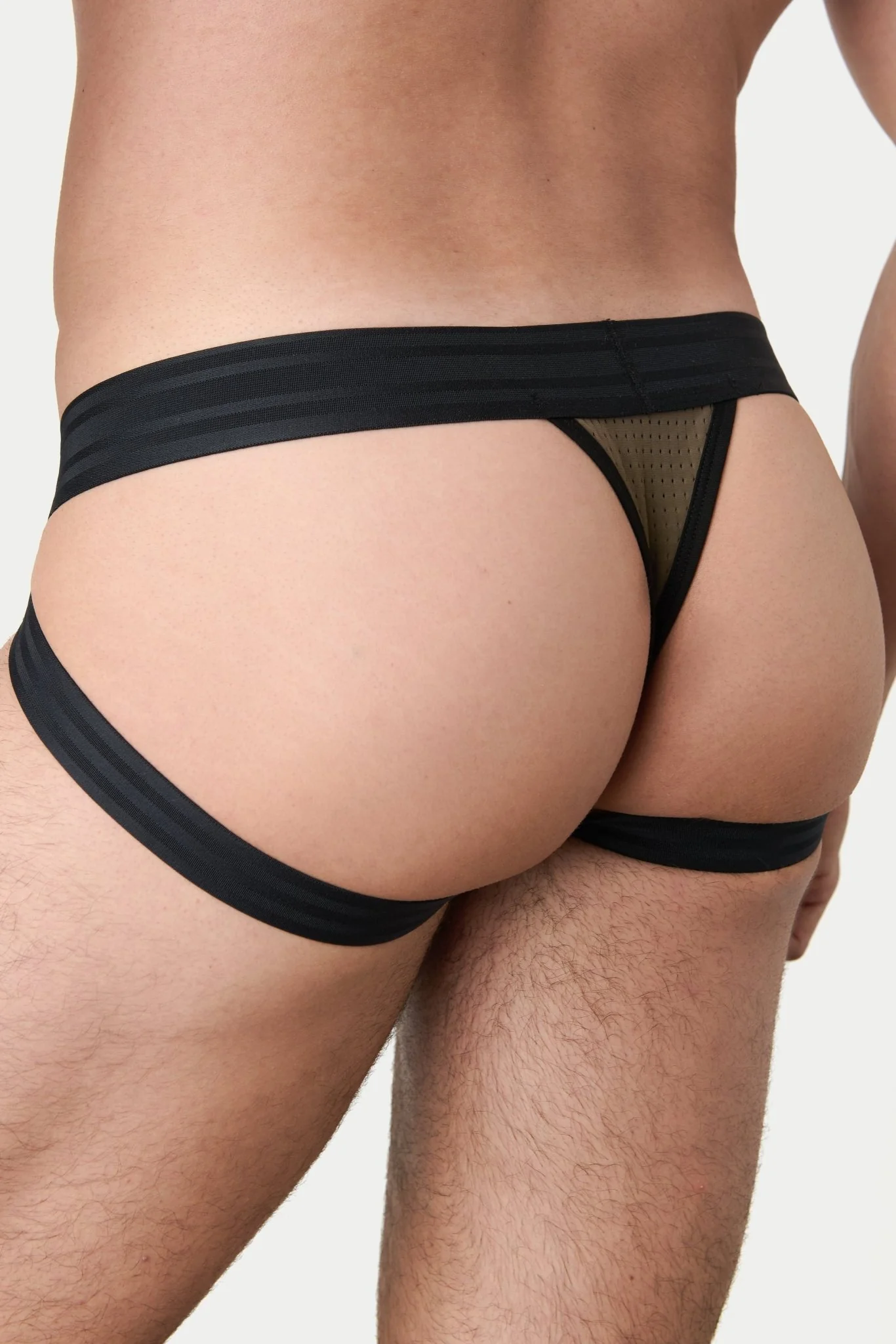 LIFT Jock Thong - Moss Black - Image 4