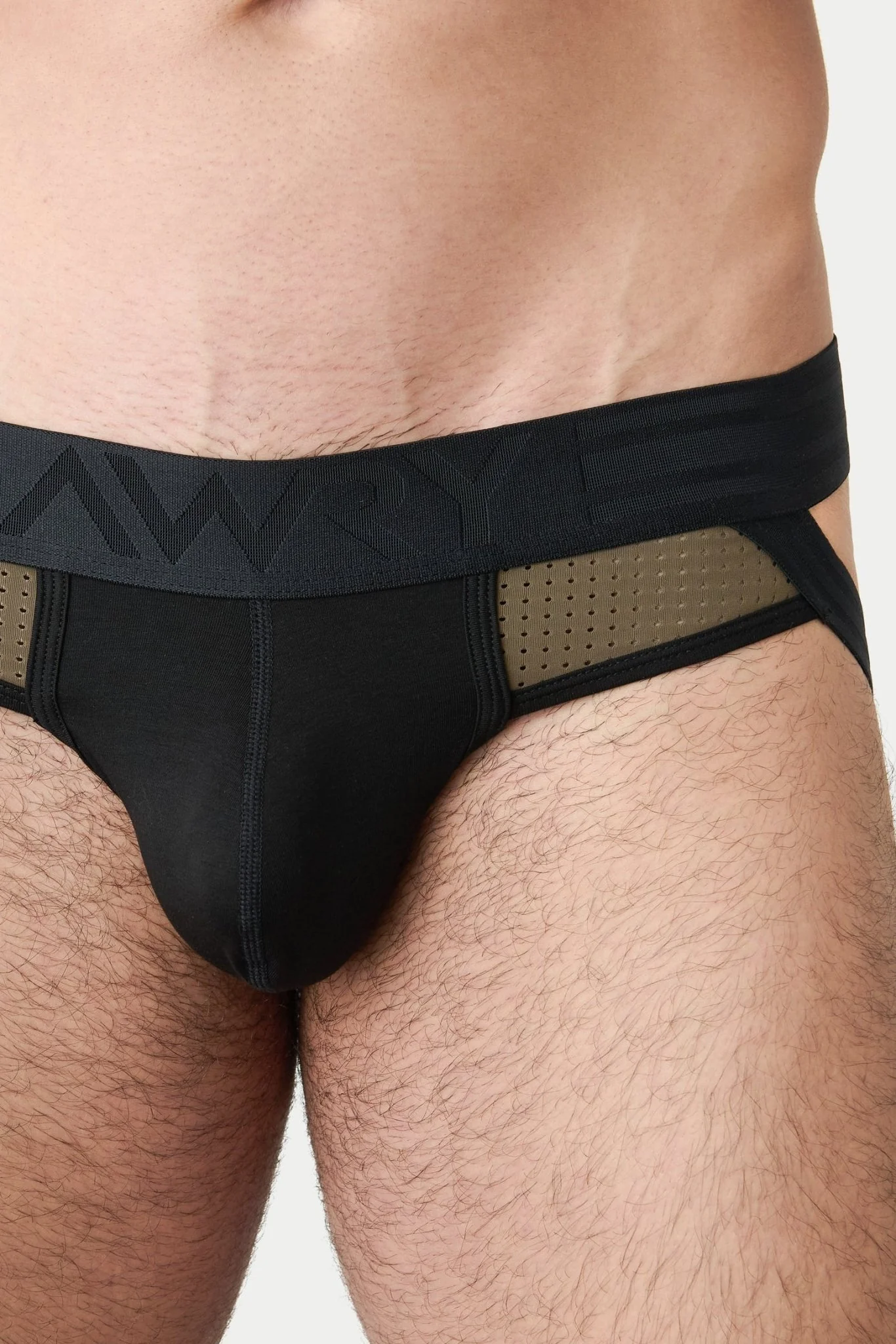 LIFT Jock Thong - Moss Black - Image 5