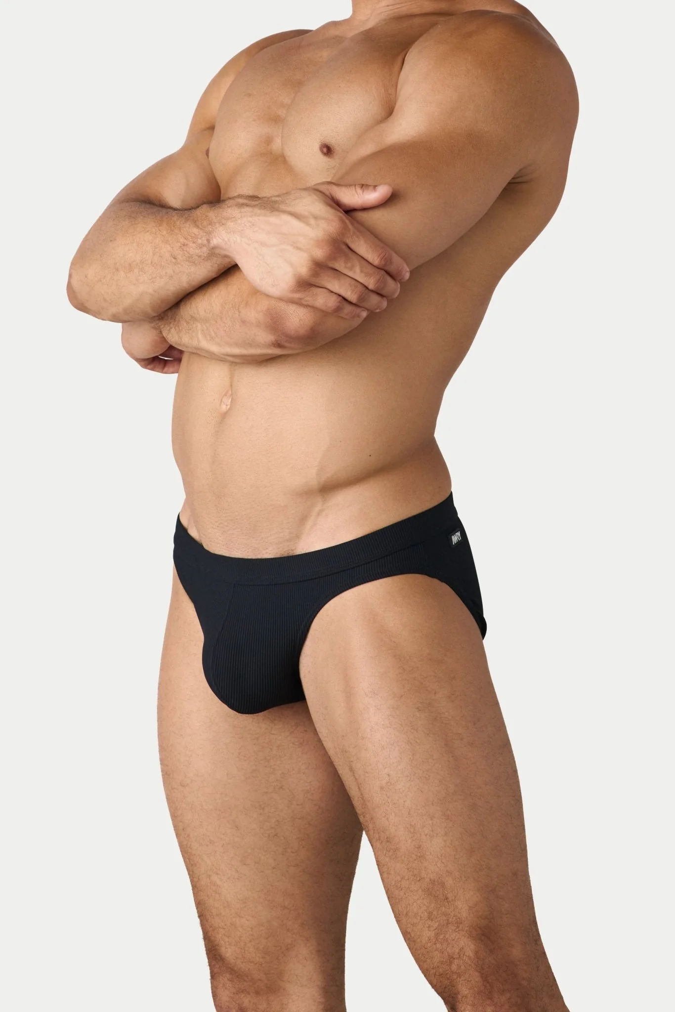 OASIS Contour Swim Brief - Black - Image 3