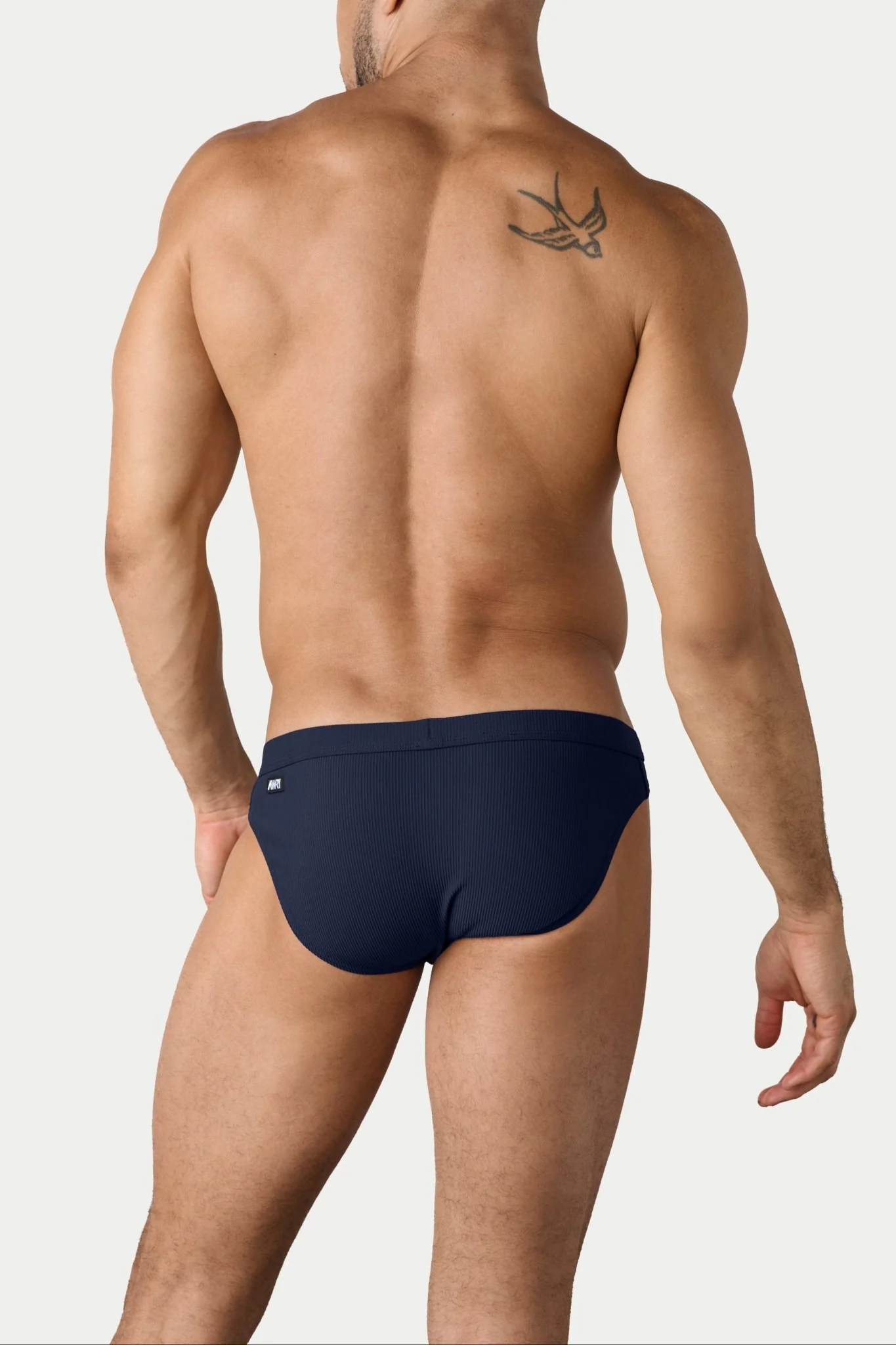 OASIS Contour Swim Brief - Navy - Image 3