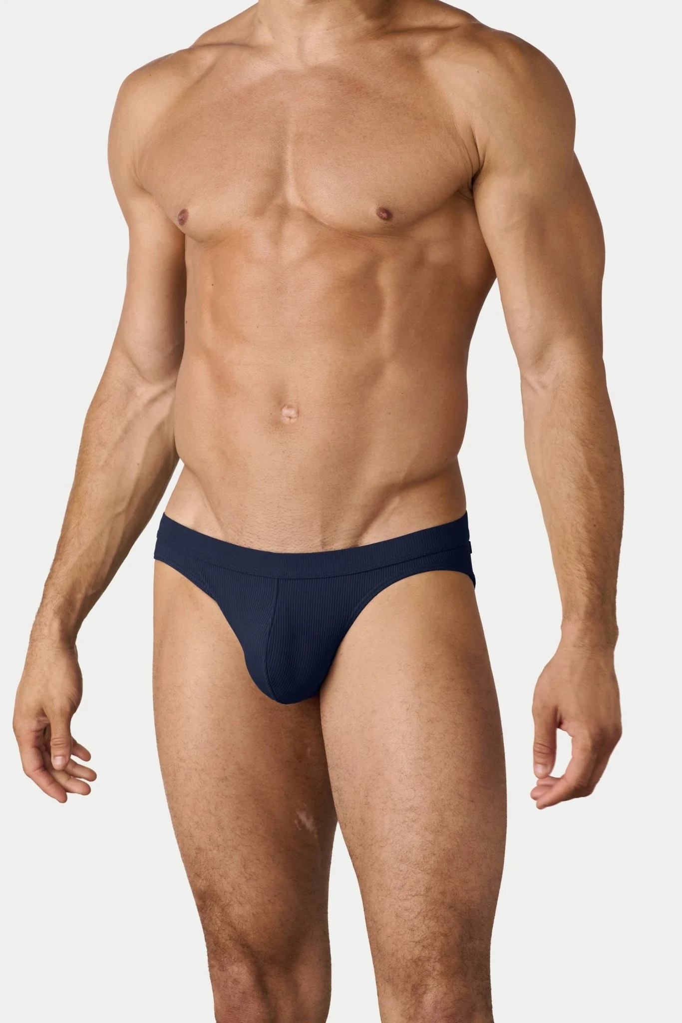 OASIS Contour Swim Brief - Navy - Image 4
