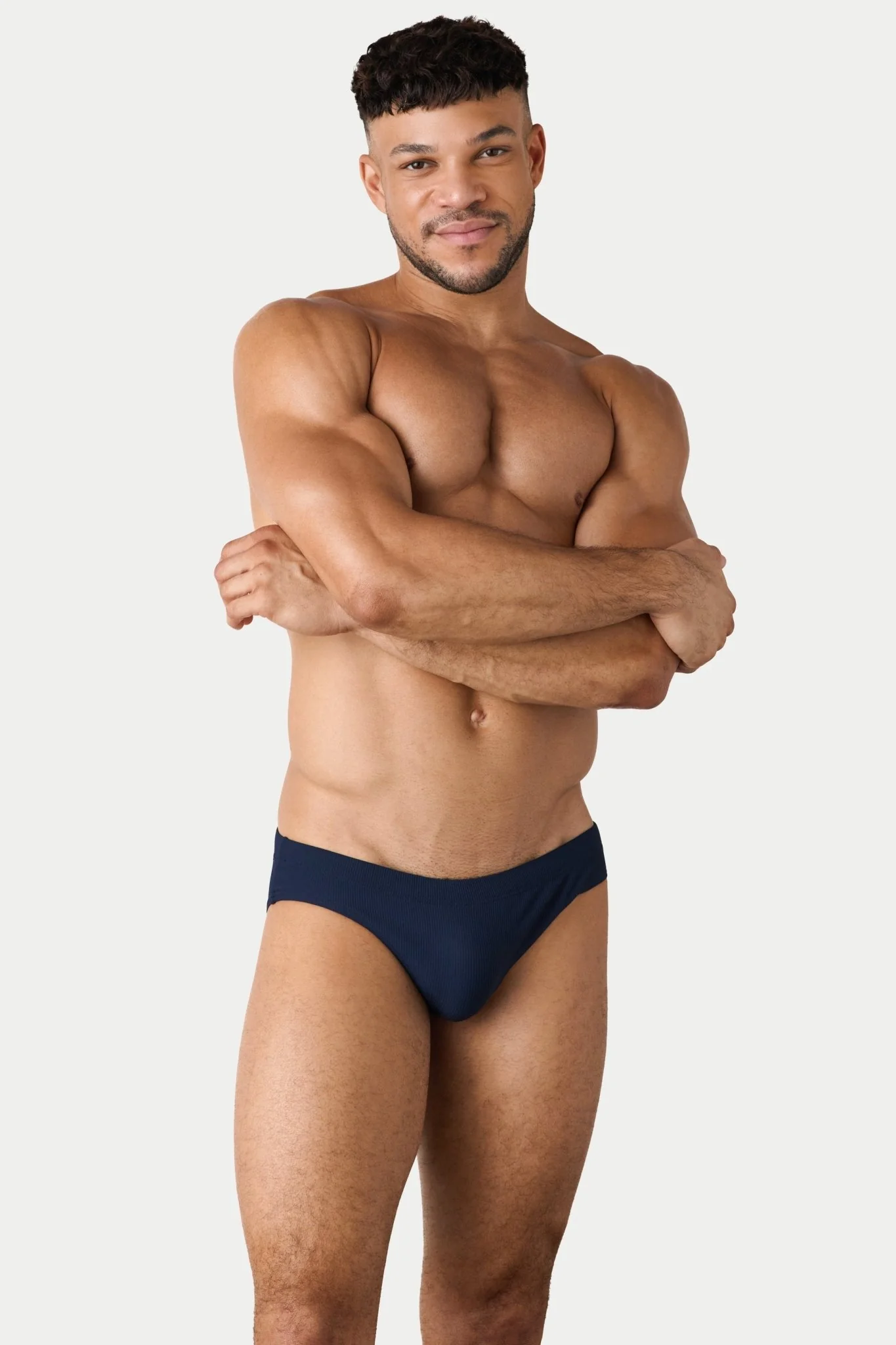 OASIS Classic Swim Brief - Navy - Image 3