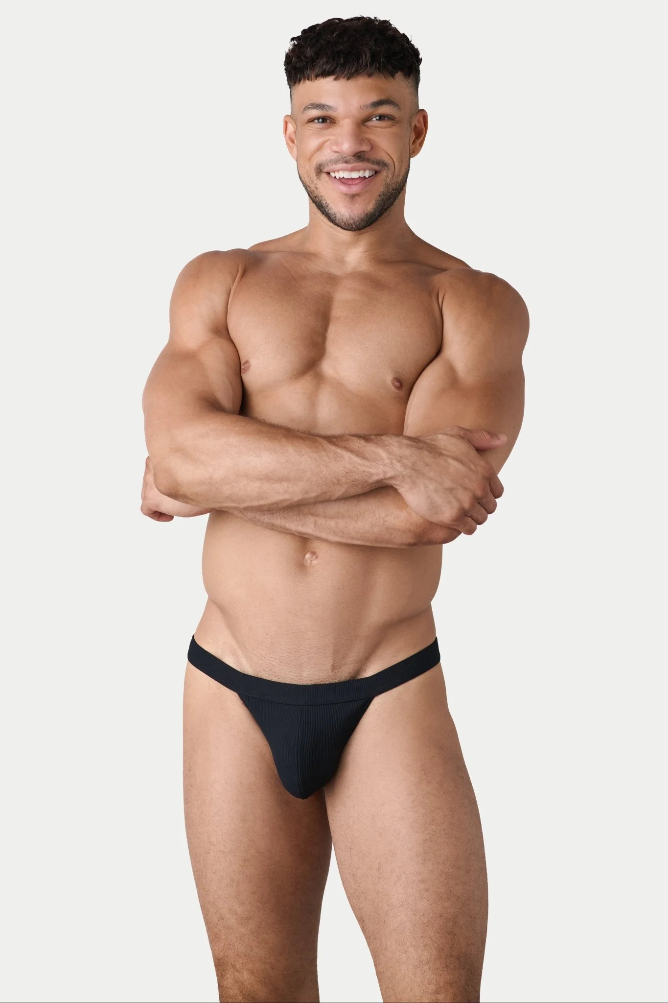 OASIS Swim Thong - Black - Image 3