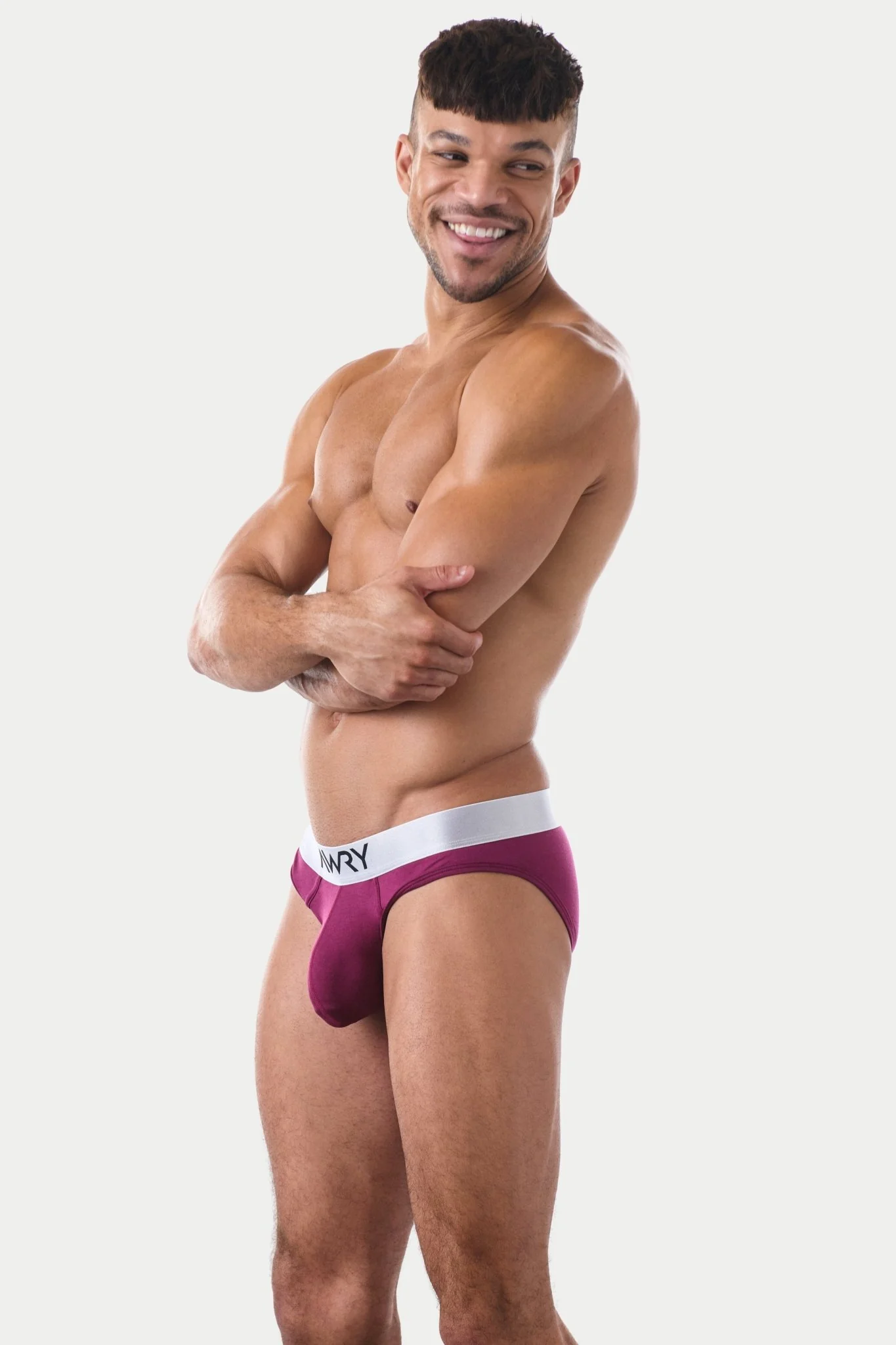 POCKET Briefs - Berry Red - Image 3