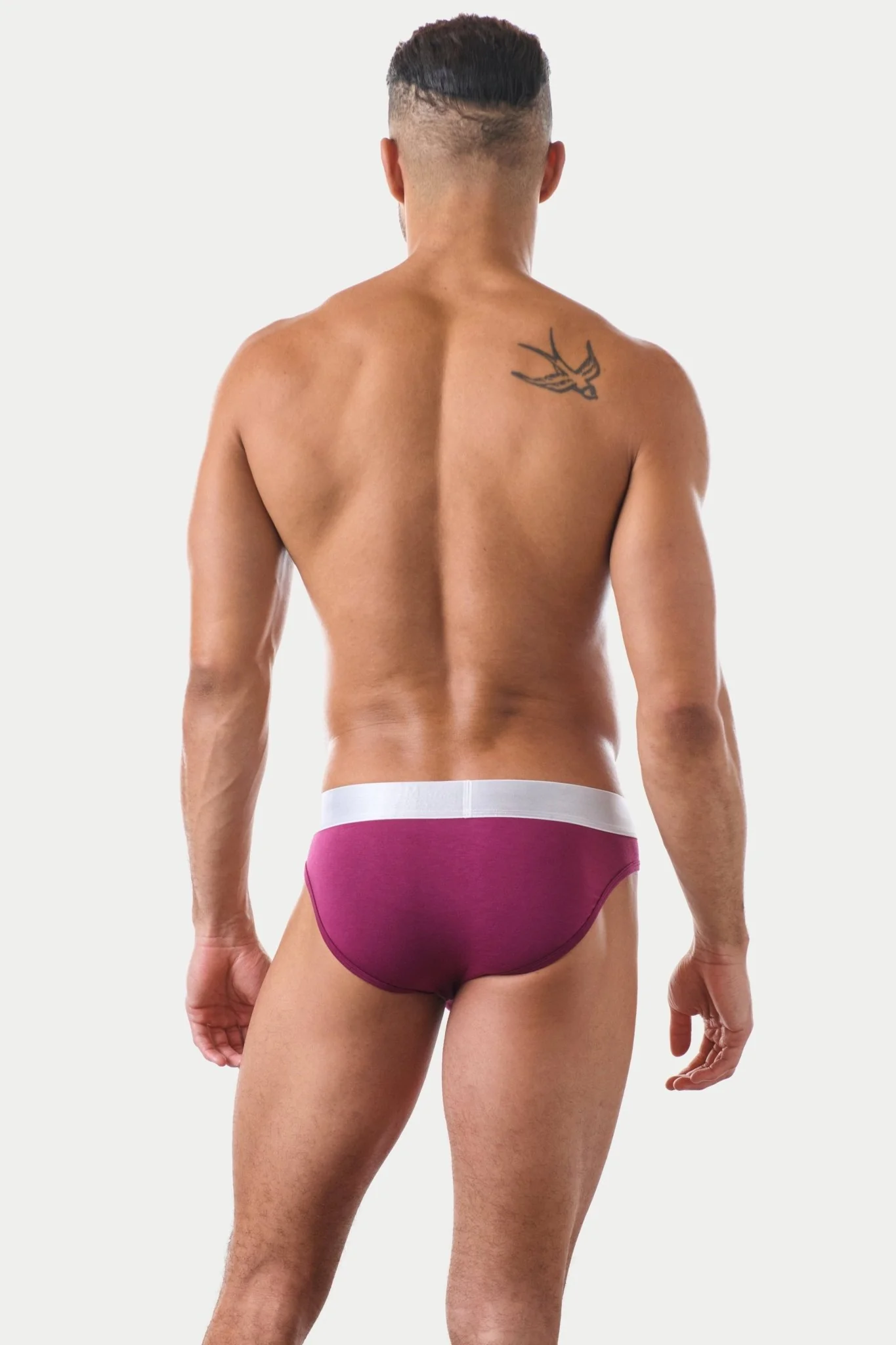POCKET Briefs - Berry Red - Image 4