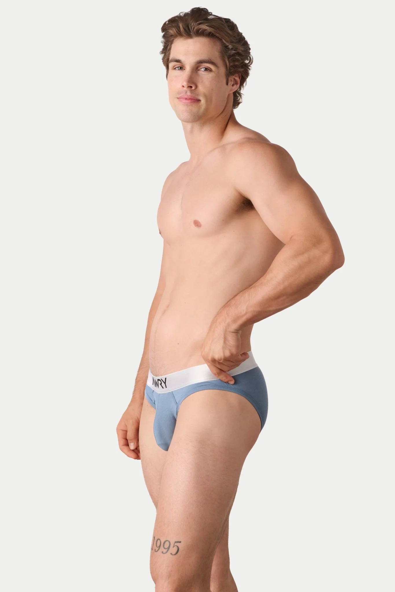 POCKET Briefs V2 - Hazy Blue - Image 7