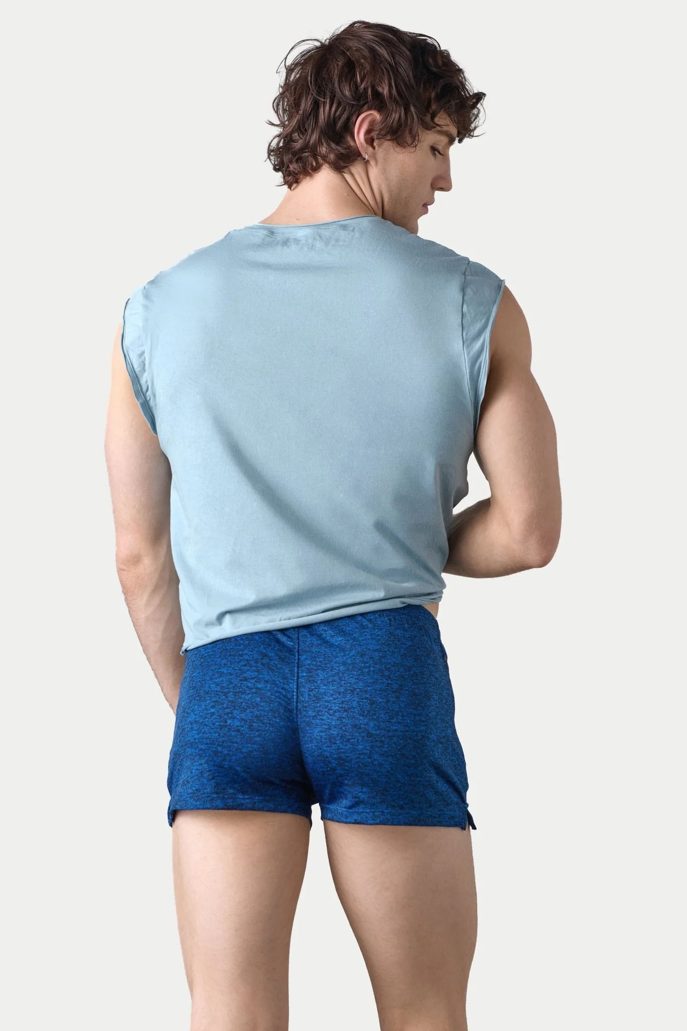 RAW Crop Tee - Soft Blue - Image 4
