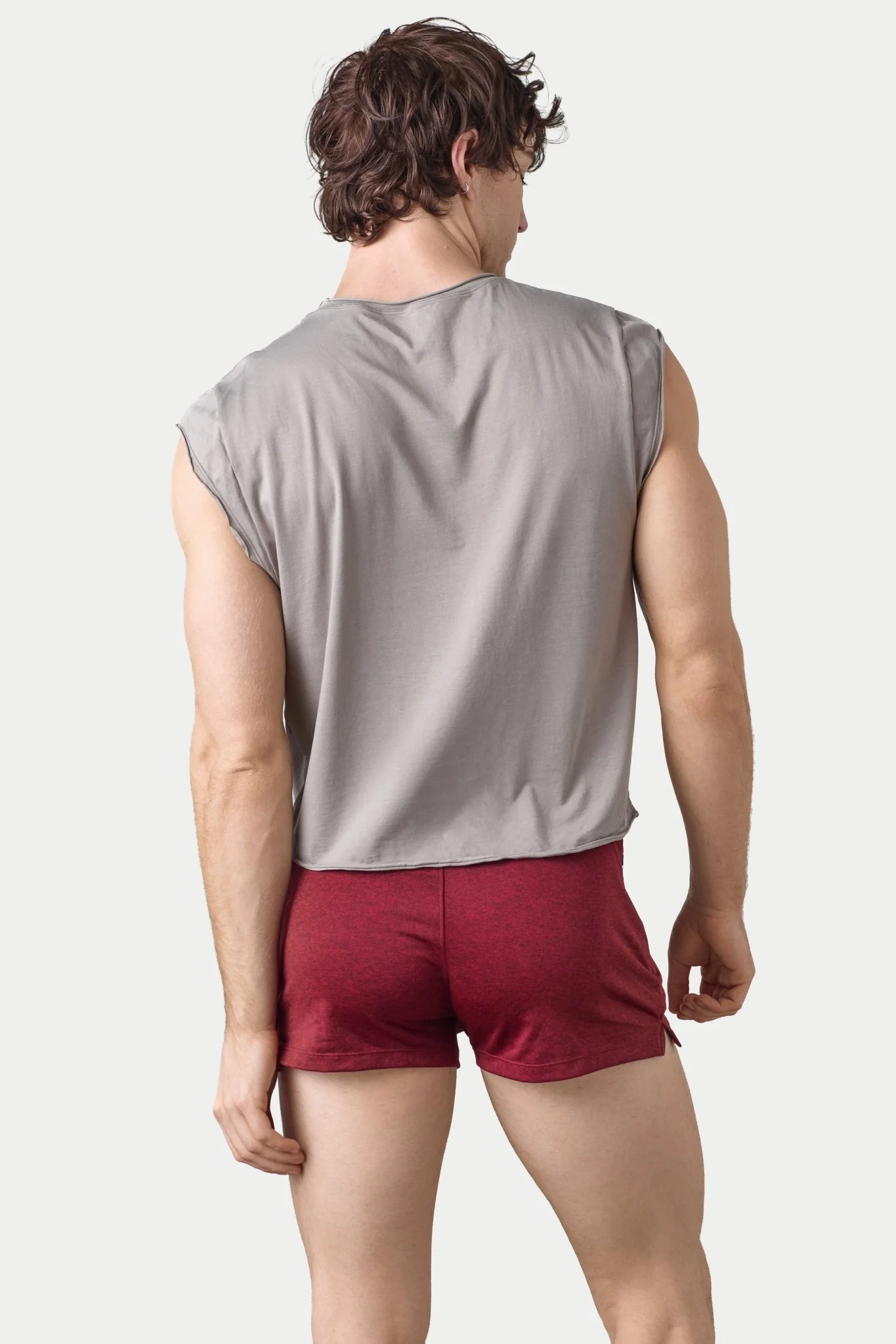 RAW Crop Tee - Taupe - Image 3