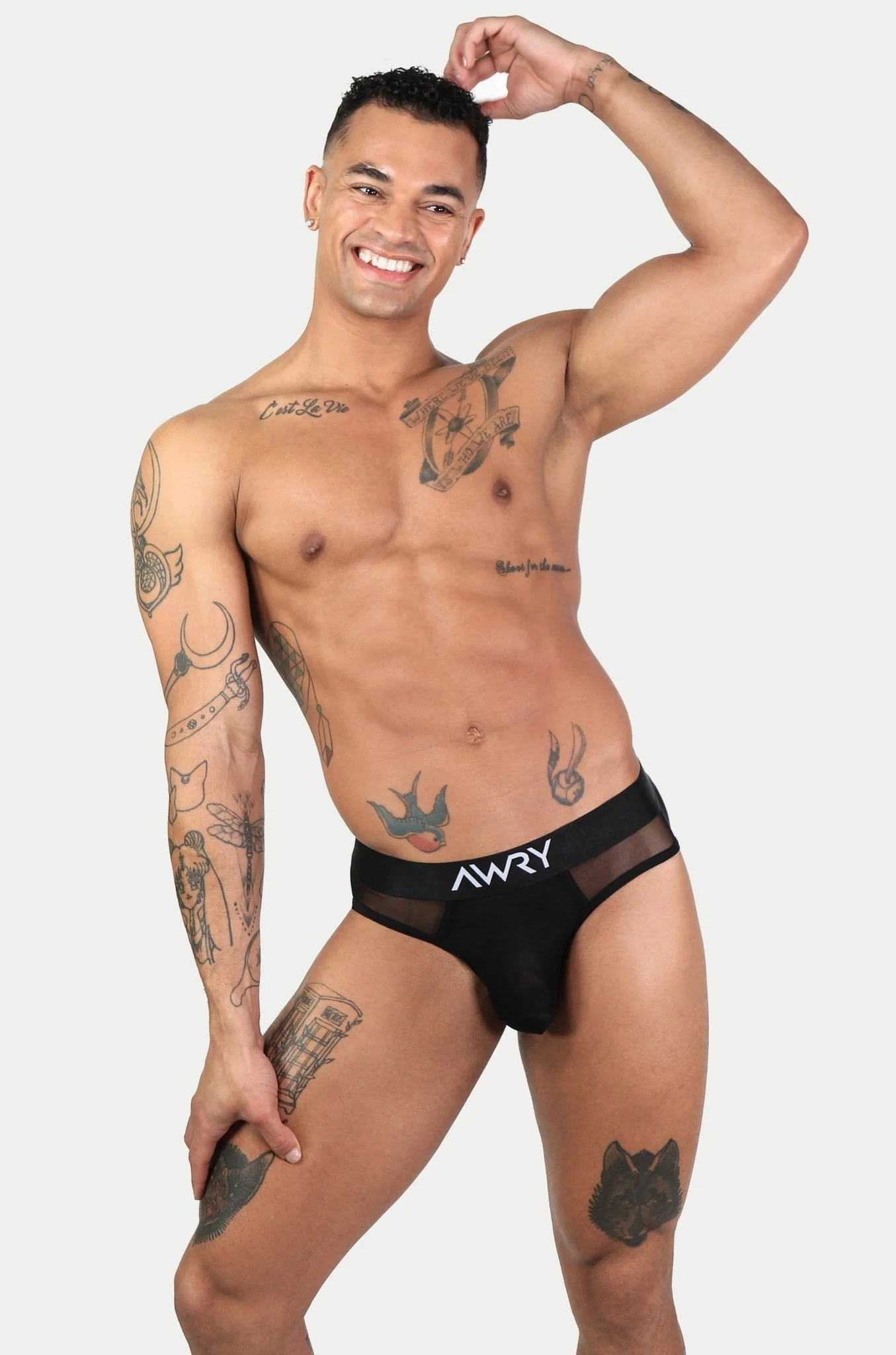 "Oops" REVEAL Briefs - Black - Image 4