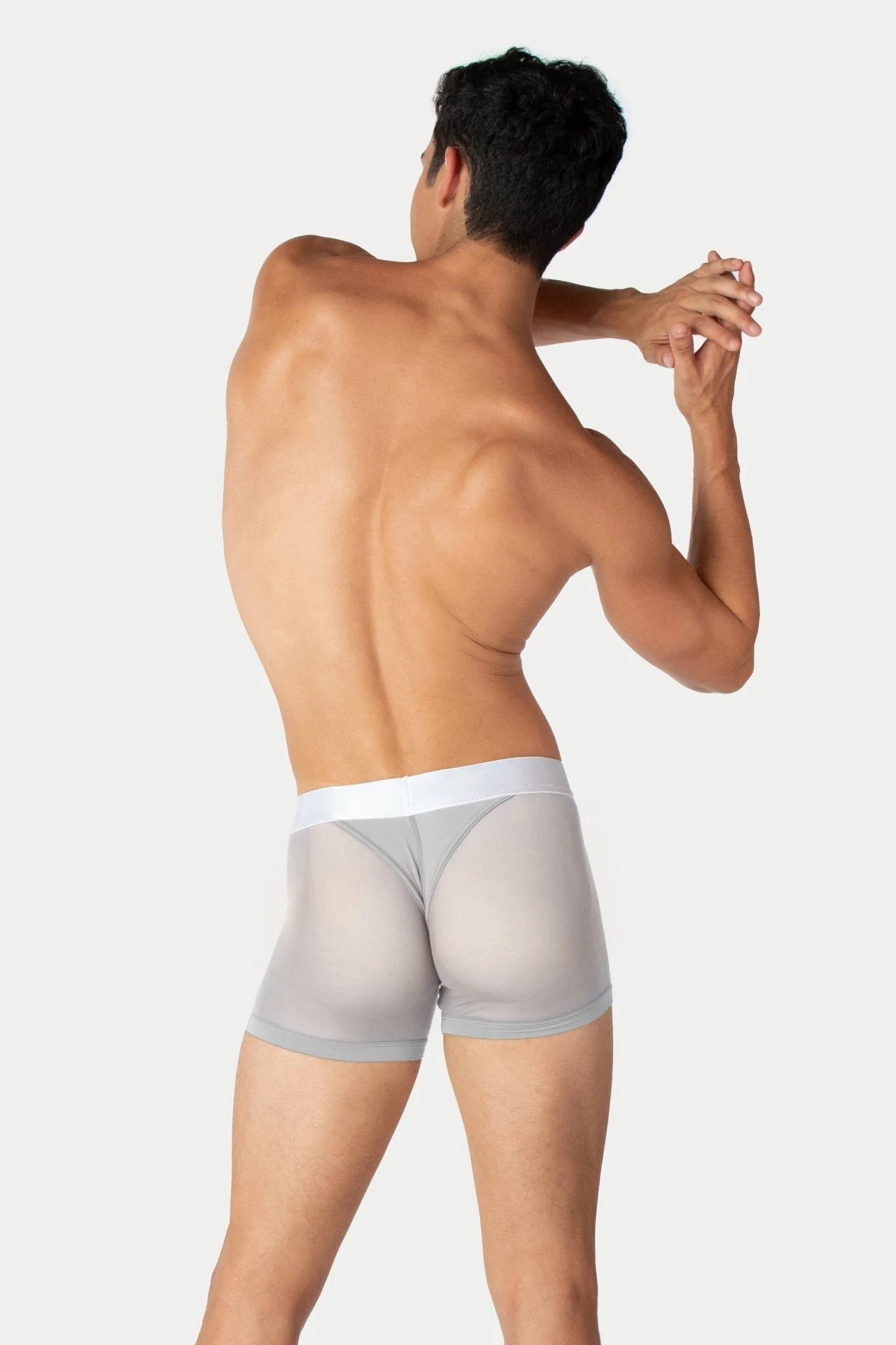 REVEAL Thong Trunks V2 - Silver - Image 5