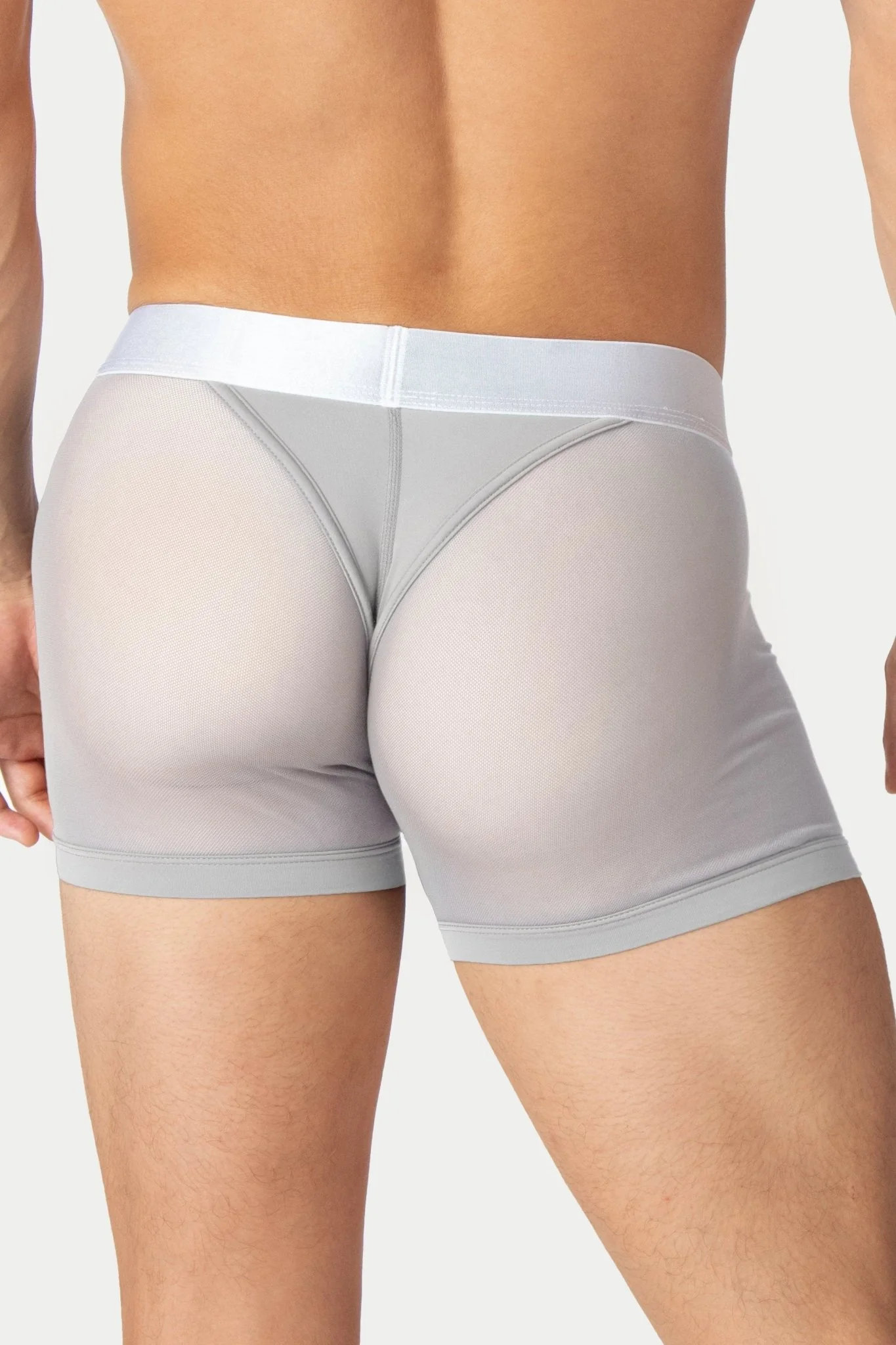 REVEAL Thong Trunks V2 - Silver - Image 6