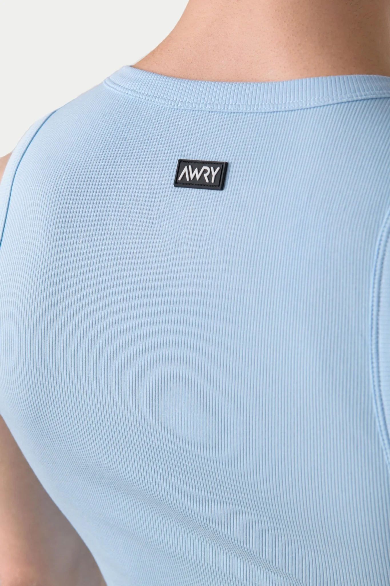 RIBBED Tank - Sky Blue - Image 5