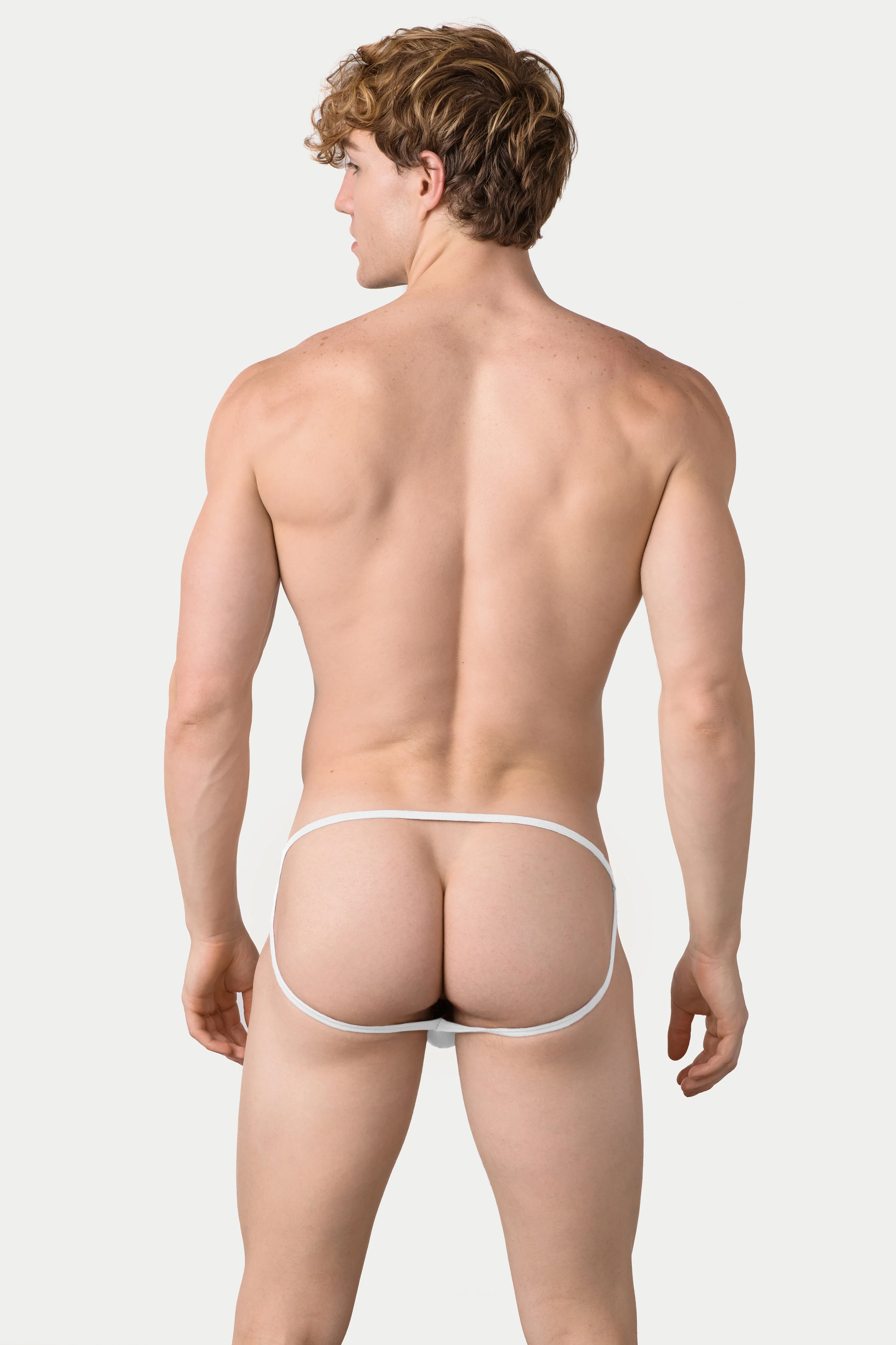 SIGNATURE String Jockstrap - White - Image 4