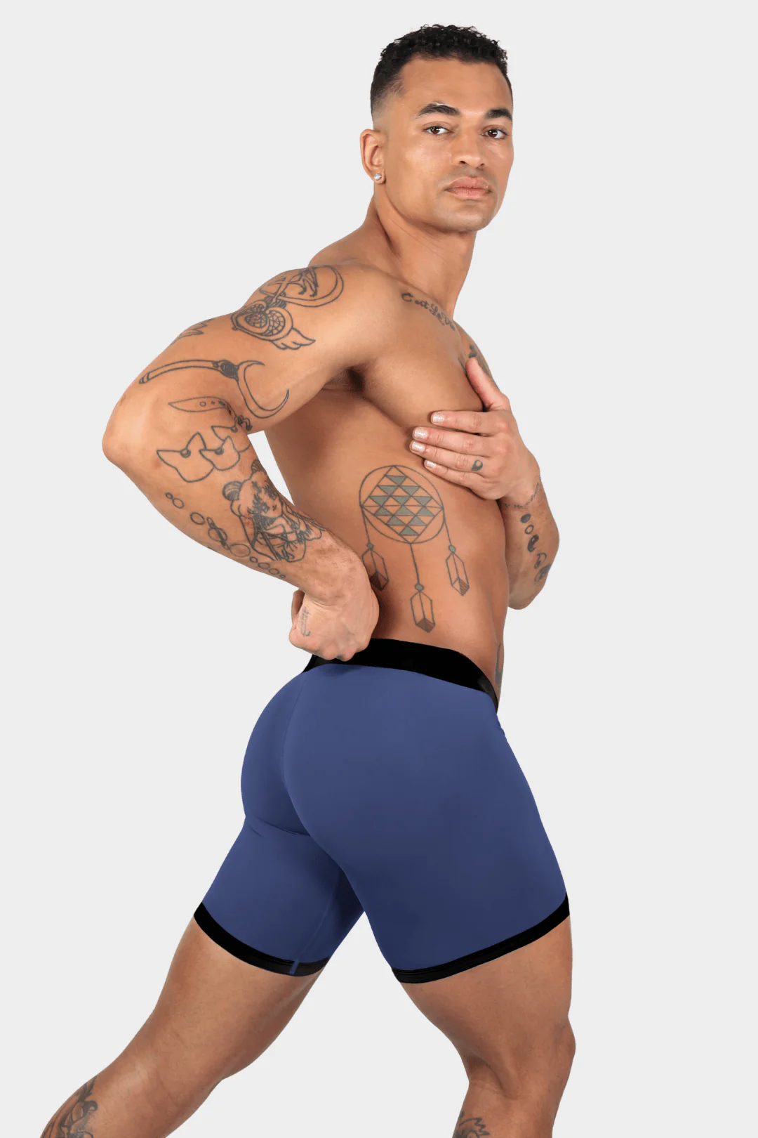 STANDOUT Boxer Briefs V2 - Navy - Image 3