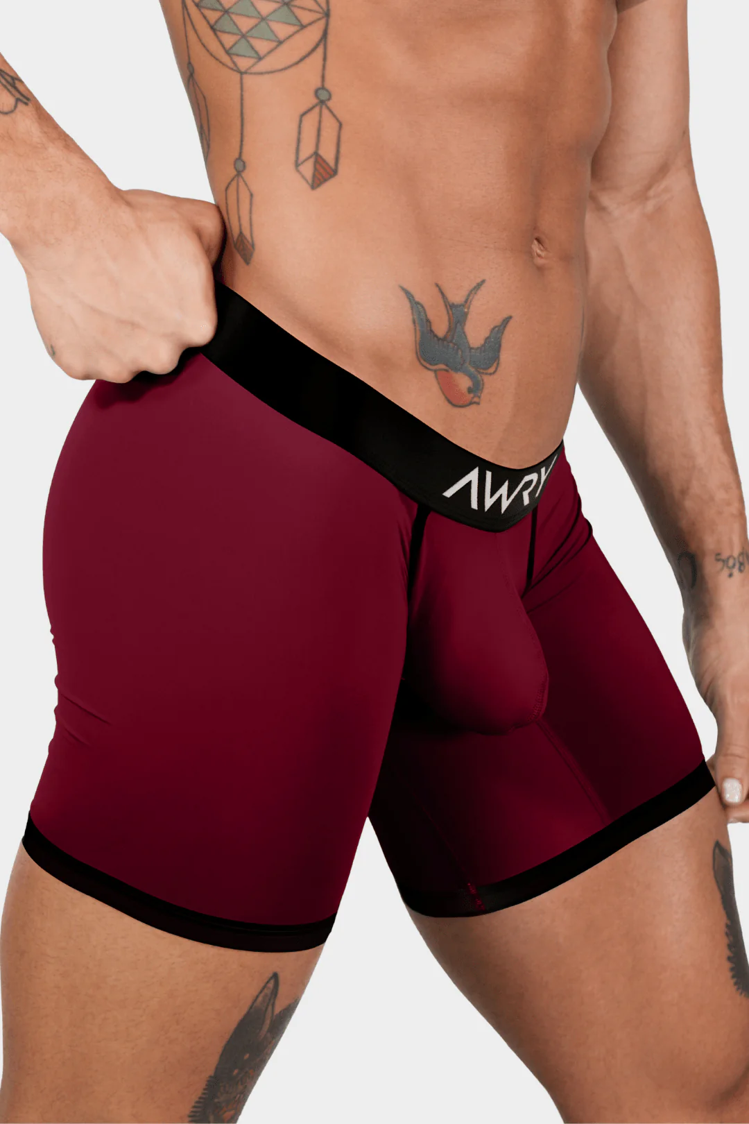 STANDOUT Boxer Briefs V2 - Maroon - Image 5