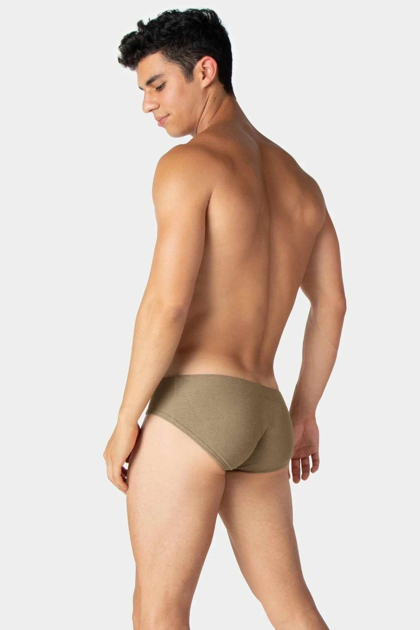 TEXTURE Briefs - Latte - Image 3