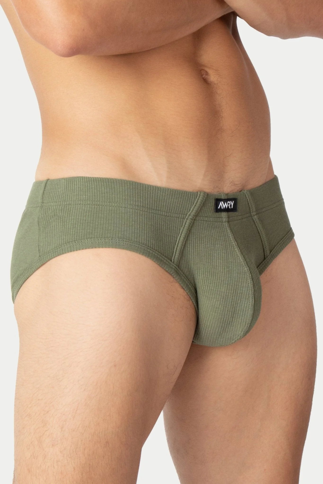 TEXTURE Briefs - Moss Green - Image 6