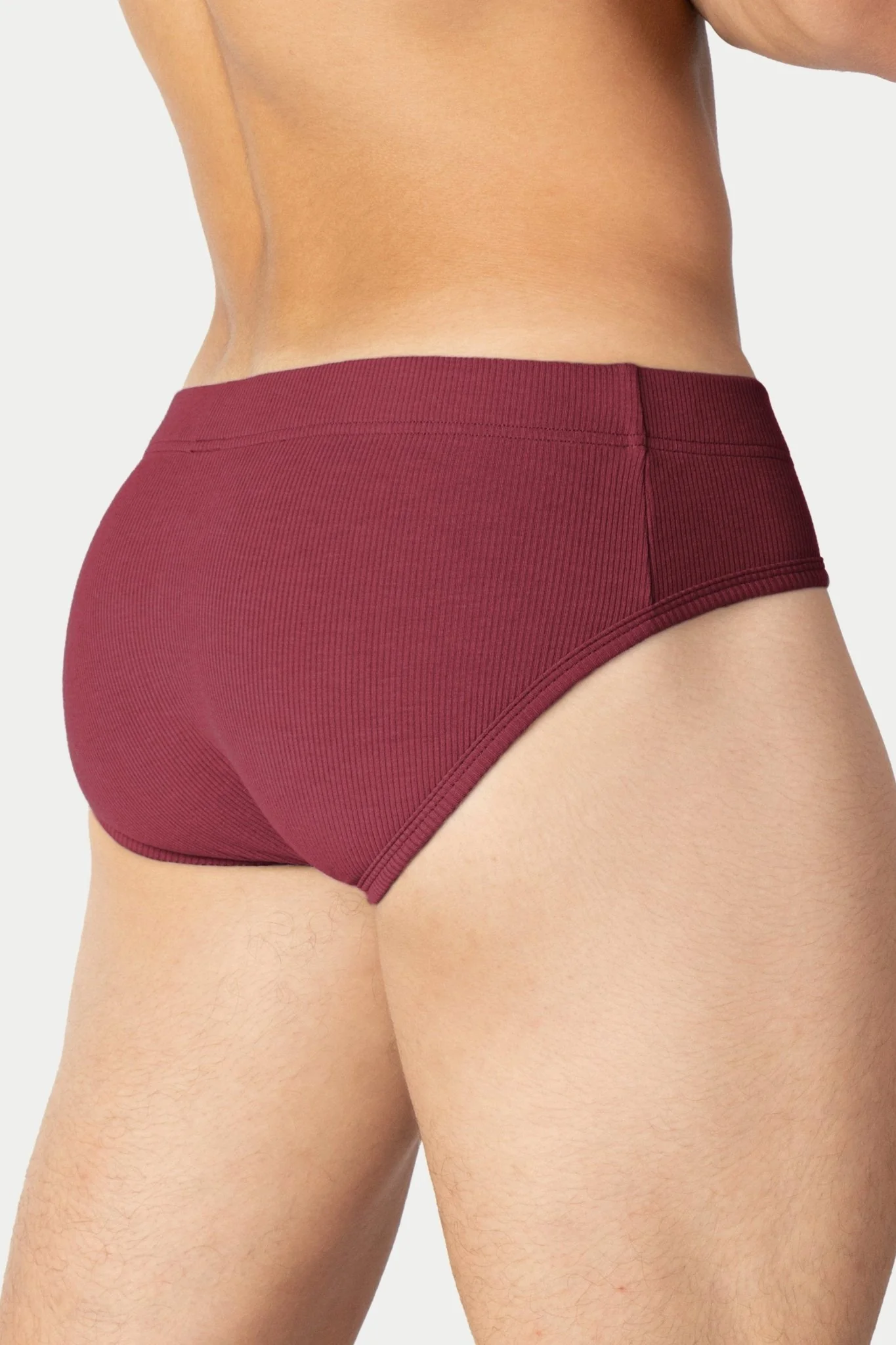 TEXTURE Briefs - Wine Red - Image 6