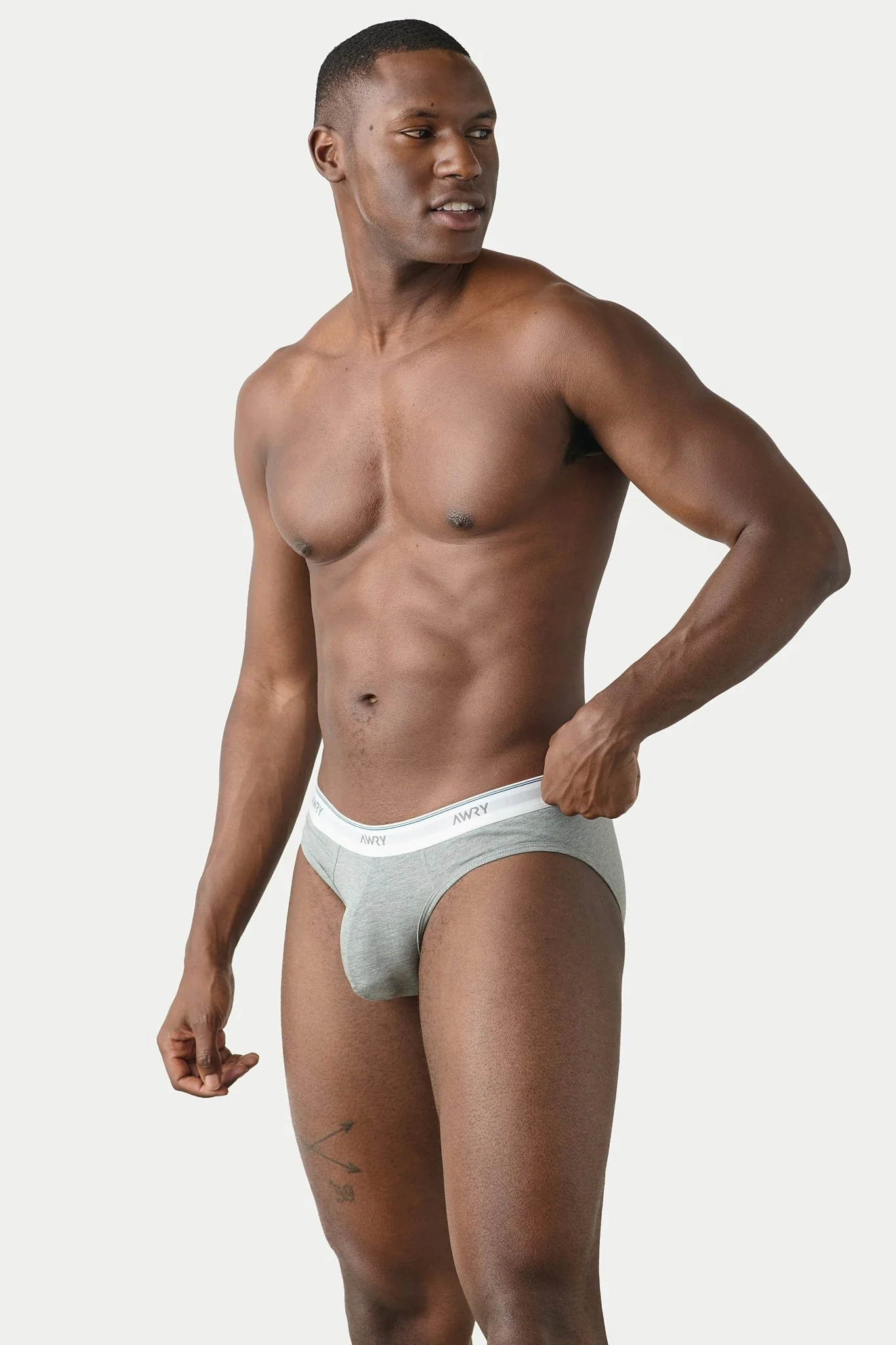 THROWBACK Briefs - Heather Gray - Image 3