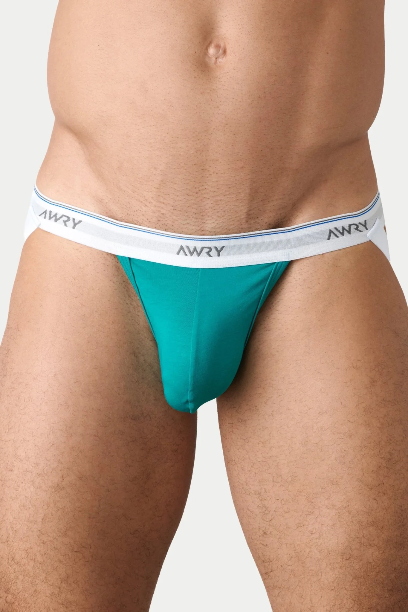 THROWBACK Jock Thong - Teal - Image 5