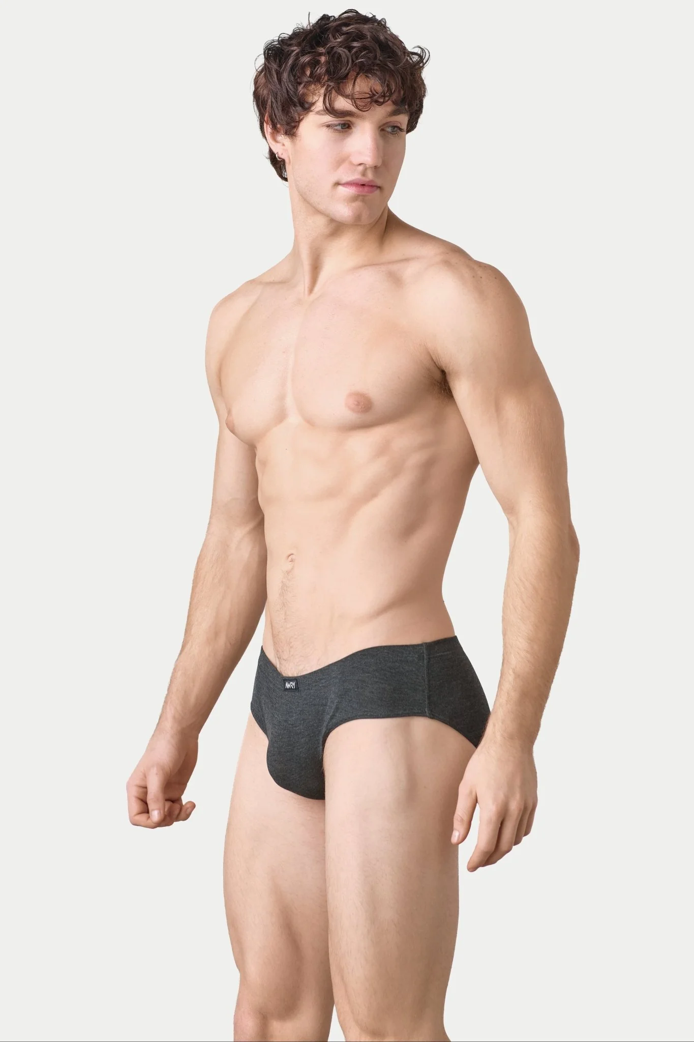 ZERO Briefs - Dark Heather Gray - Image 2