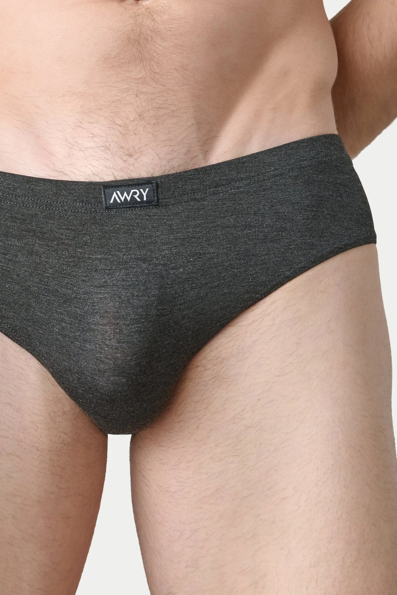 ZERO Briefs - Dark Heather Gray - Image 6